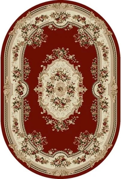 Klasszikus szőnyeg ovális virágokkal 575