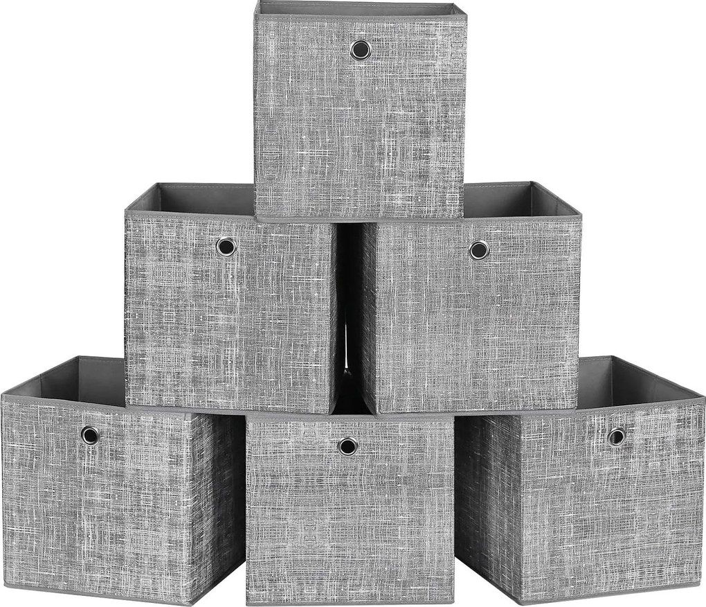 6 db összecsukható tárolódobozok