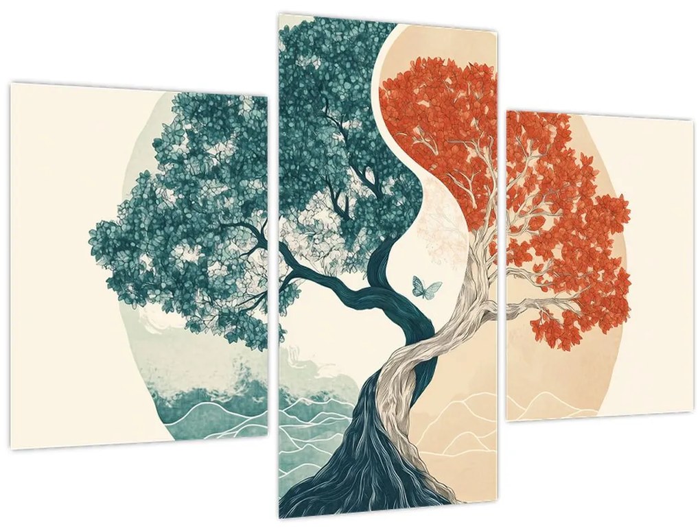 Kép – Energiafa (90x60 cm)