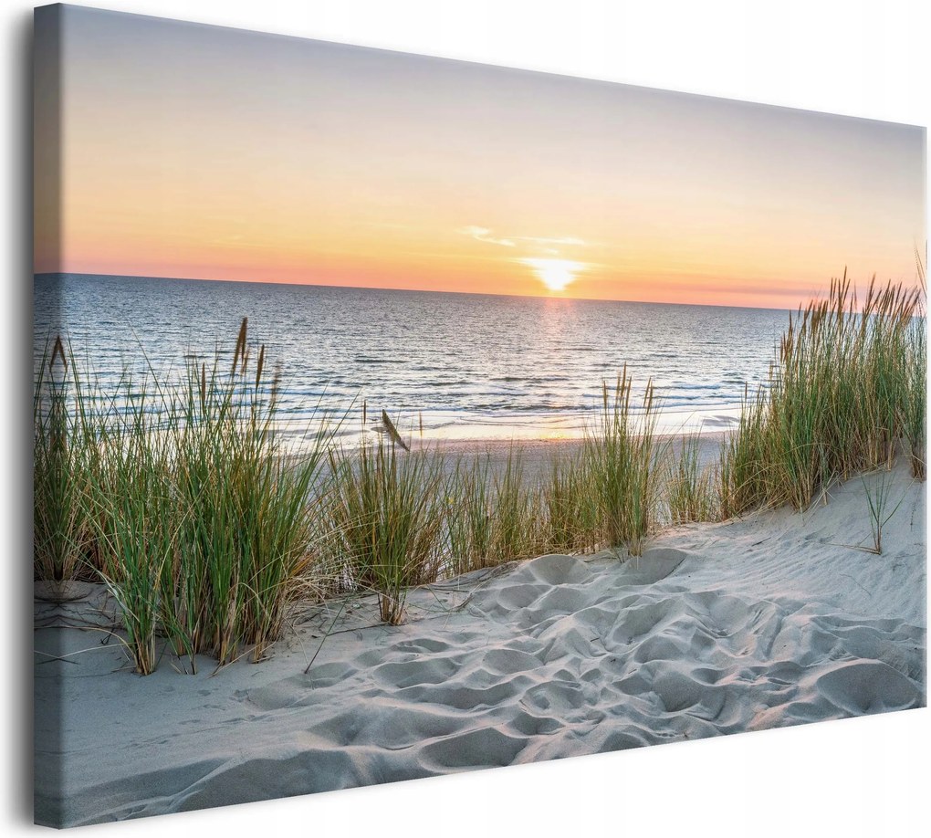 Vászonkép a nappaliba, falikép tenger naplemente 80x120