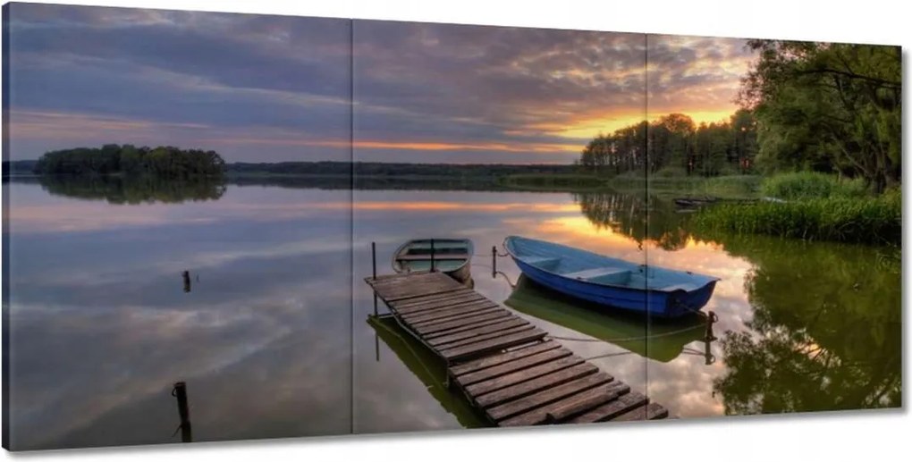 Képek 210x100 Naplemente tó