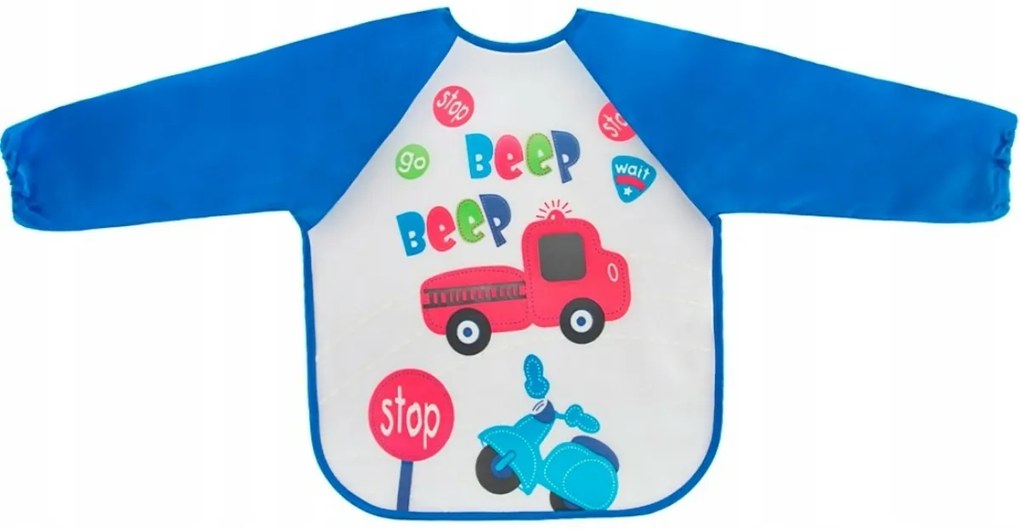 BocioLand Baby kötény, előke, kék