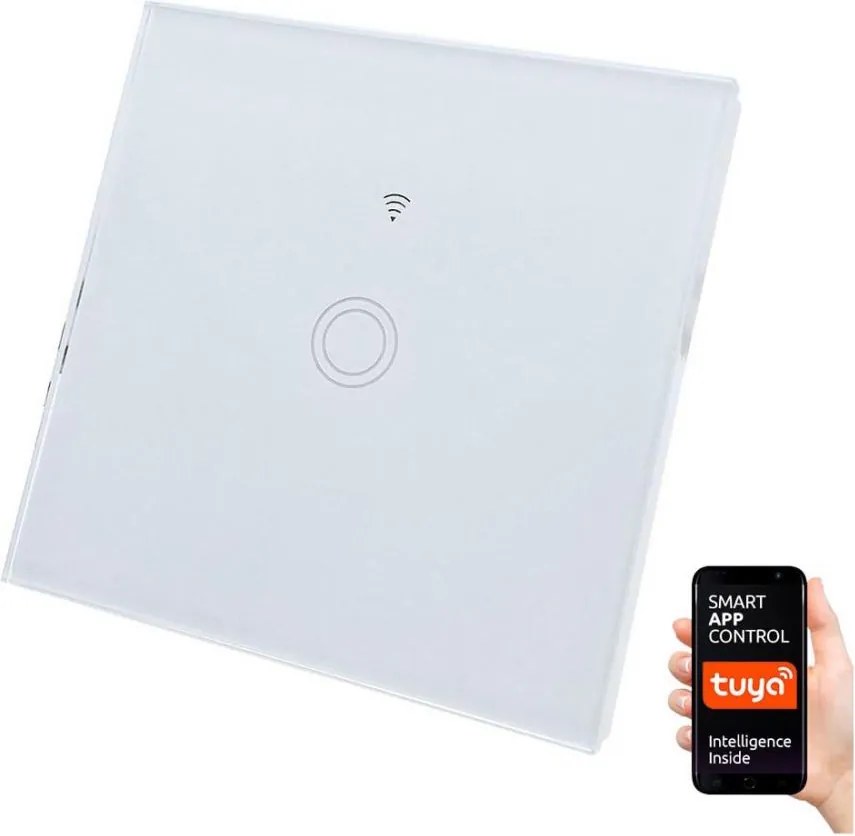 Háztartási kapcsoló SWITCH 1000W/230V Wi-Fi Tuya