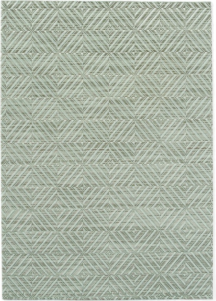 Alátét Szőnyeg Asztalra Mintás 45X30CM Zöld 6DB-OS Szett