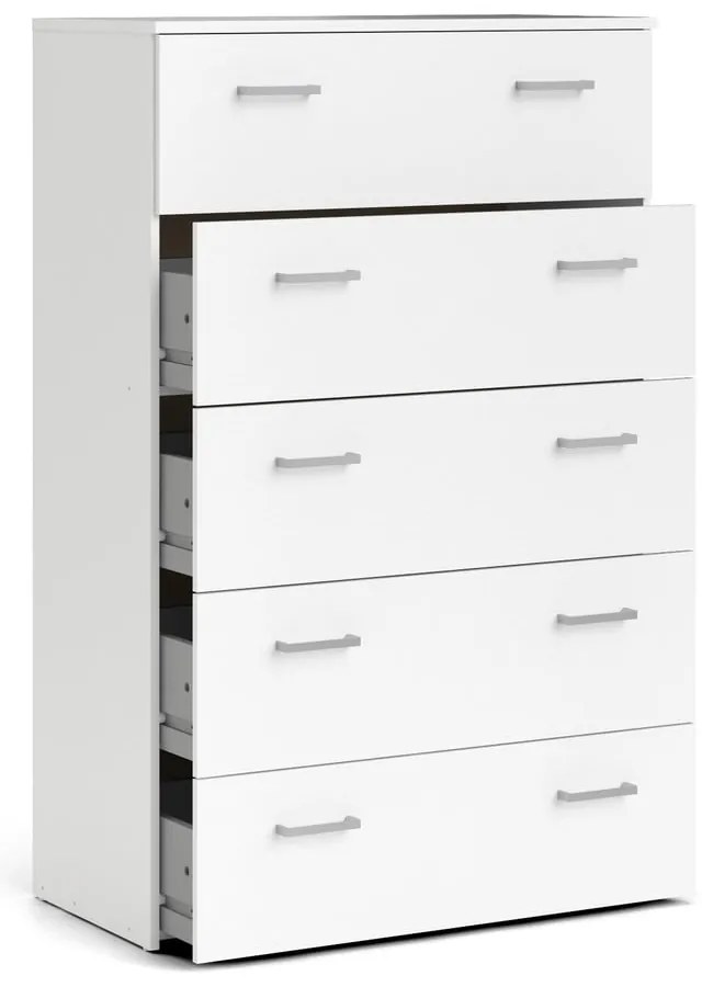 Fehér magas komód 74x115 cm Space – Tvilum
