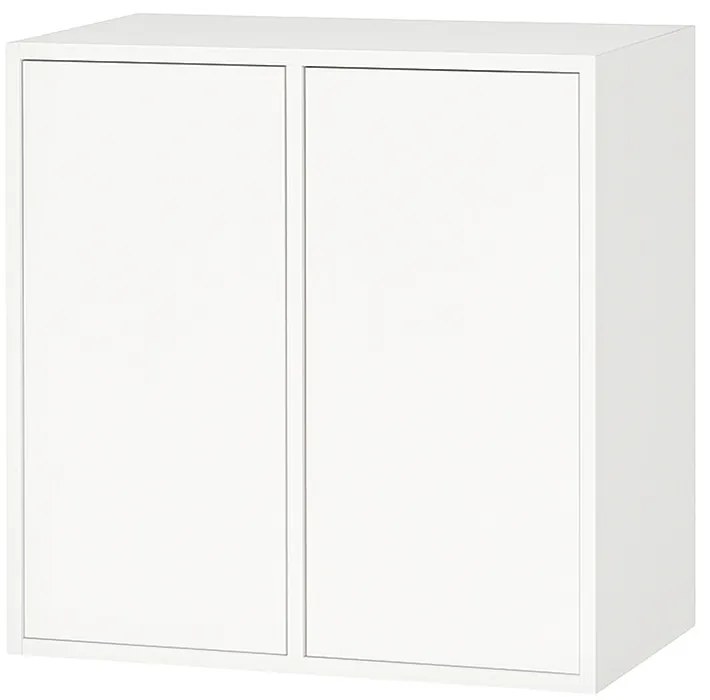 Boxie 2 ajtós fali szekrény 80x80x37 cm fehér