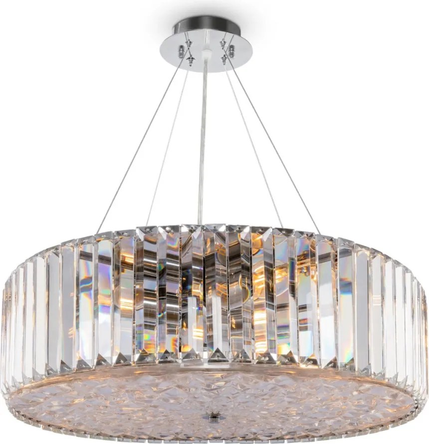 MAYTONI MOD080CL-08CH RECINTO Modern Led Függesztett Lámpa Króm E27 IP20