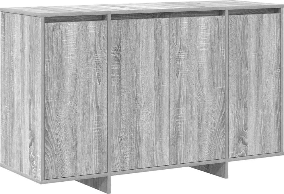 vidaXL Széf Szürke sonoma 120 x 41 x 75 cm Faanyag