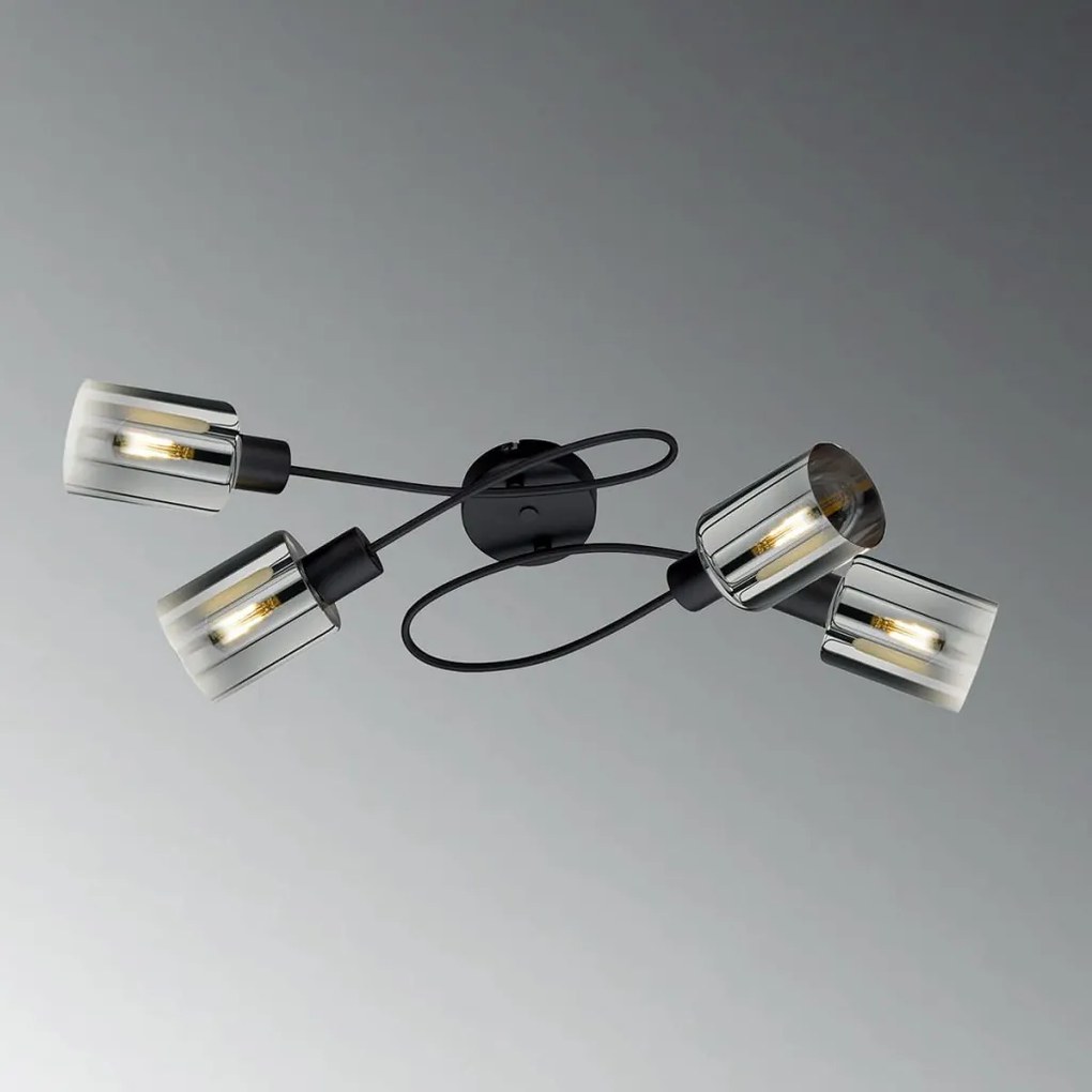Fischer&Honsel Iska 21321 Plafonlámpa 4x10W/E14 IP20