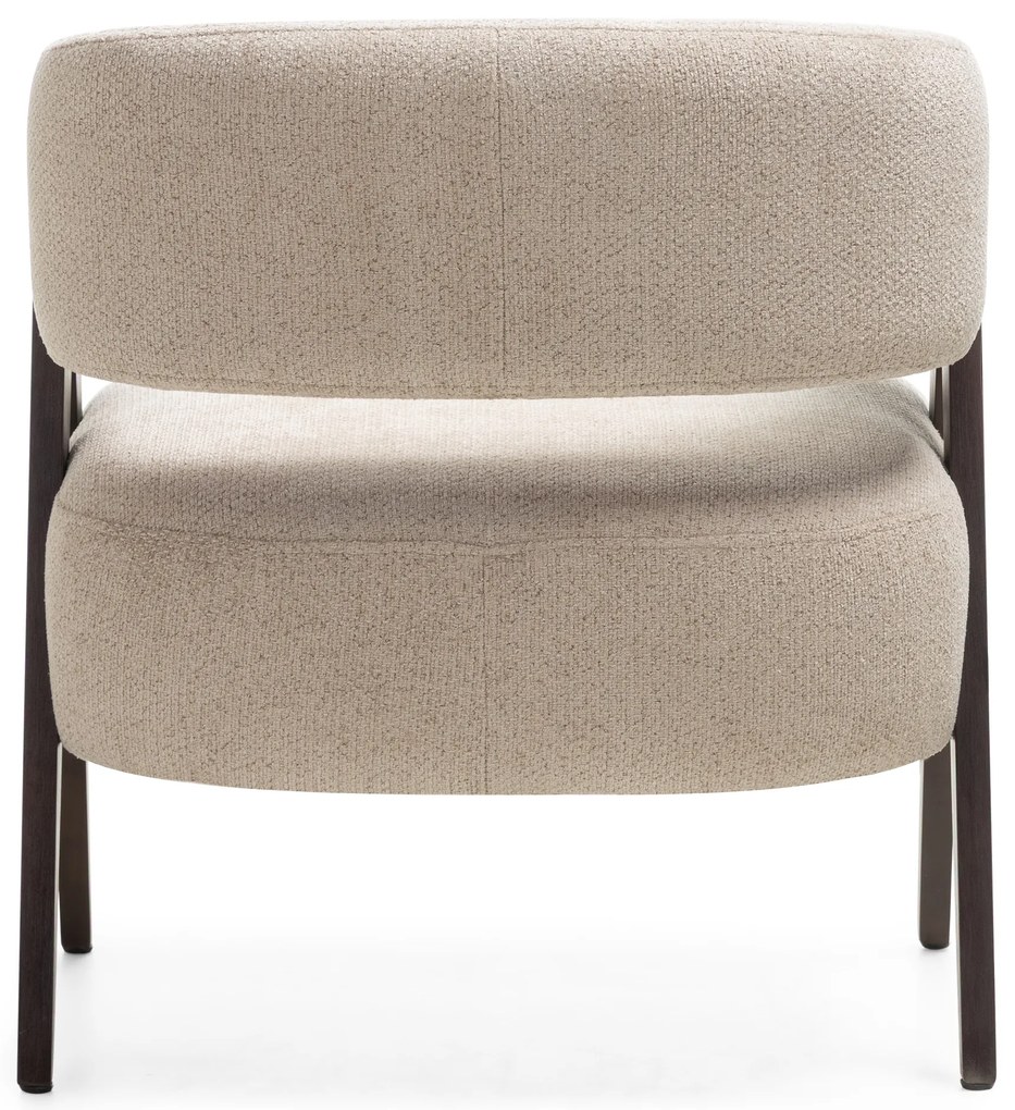 Bézs design fotel MIZU