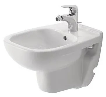 Duravit 22371500002 - Falra szerelhető bidé D-CODE kerámia/fényes fehér