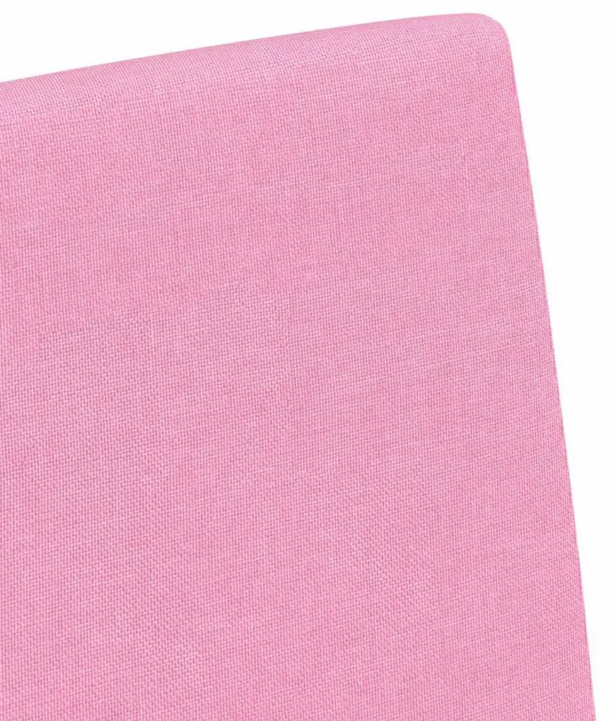 Étkező Székek 2 pcs Rózsaszín 57 x 67 x 95 cm szövet