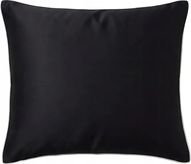 Bambusz párnahuzat 40x60 fekete-fehér bézs