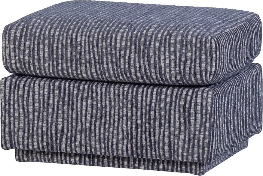 Szürkéskék kárpitozott lábtartó Lou – WOOOD