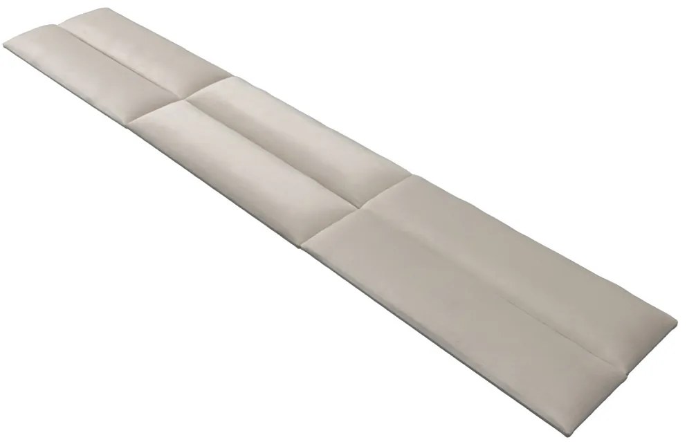 Kárpitozott falpanel FRAME PAROS 15x60 cm Szín: Világosszürke