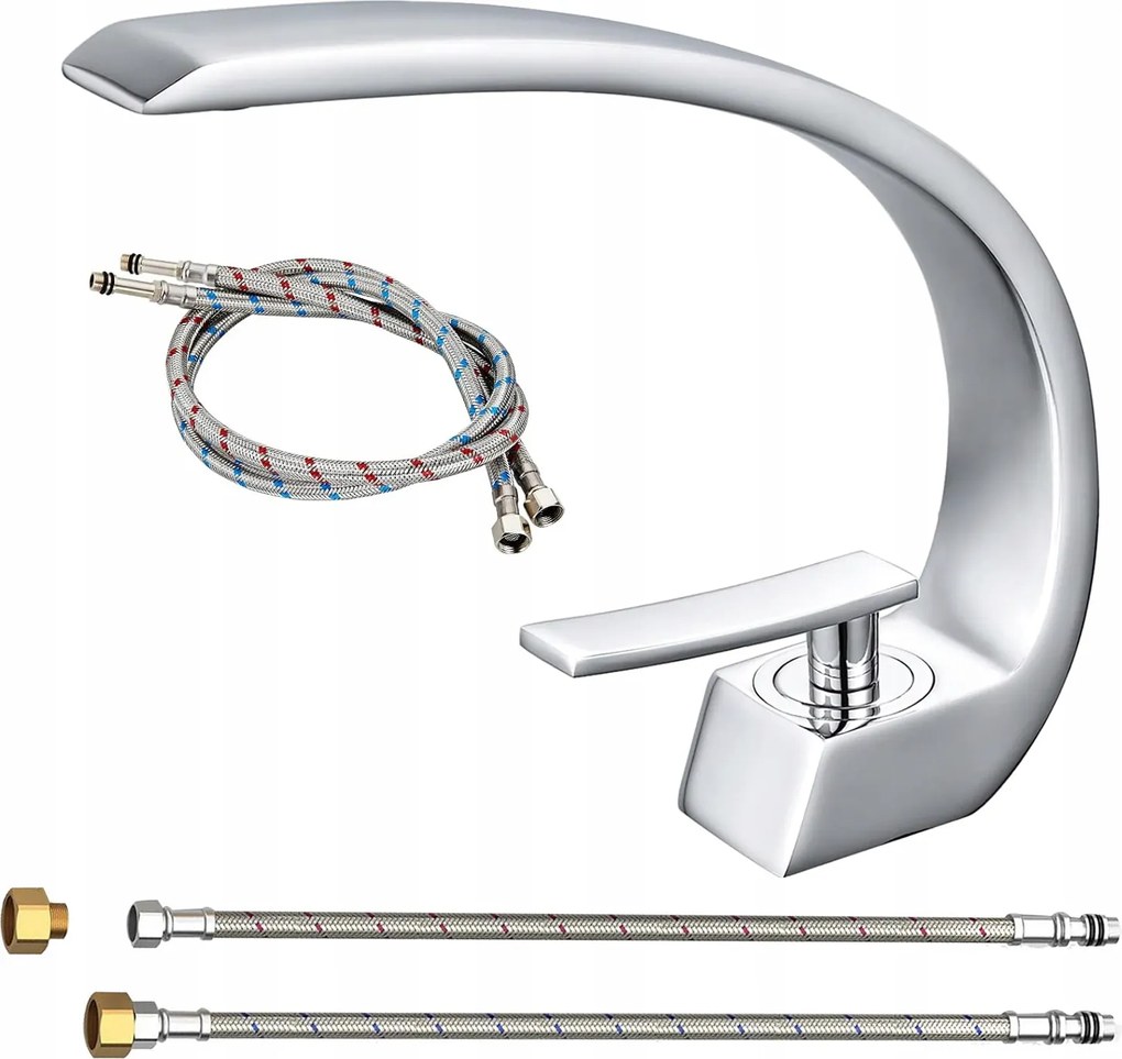 Álló Mosdócsap Telep, Réz, Fürdőszobába, Víztakarékos