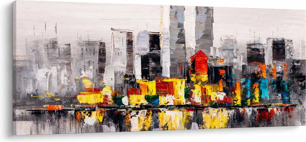 Kép - A nagyváros festménye (120x50 cm)