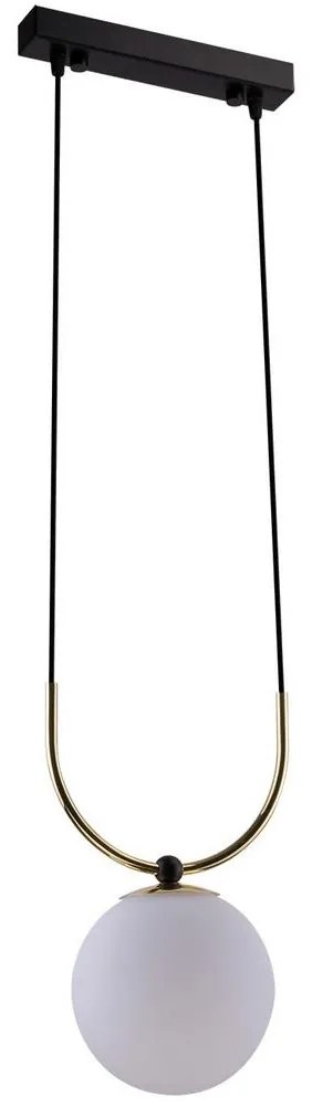 Amplex 8162 - Csillár zsinóron BALOS 1xE14/15W/230V fekete