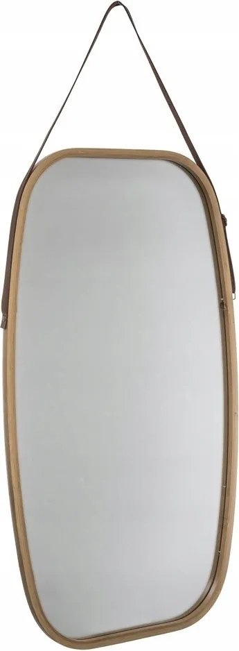 Fa Tükör Előszobába fali boho 77x43