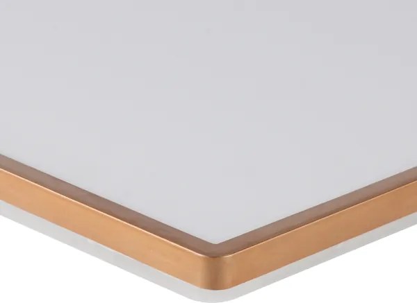 Brilagi - LED fürdőszobai mennyezeti lámpa ULTRA SLIM LED/18W/230V 30x30 cm rózsaarany IP54