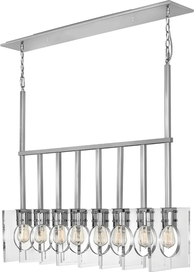 Quintiesse LUDLOW QN-LUDLOW8-PN Függőlámpa 8x60W/E27