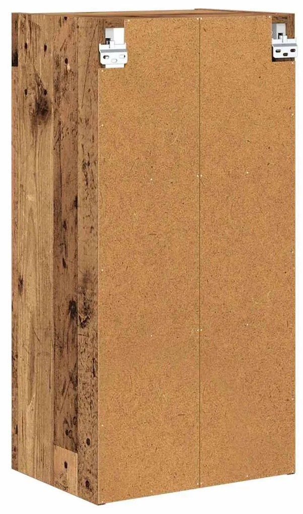 Függő szekrény polcokkal Riga Öreg fa 40 x 29,5 x 80 cm Faanyag