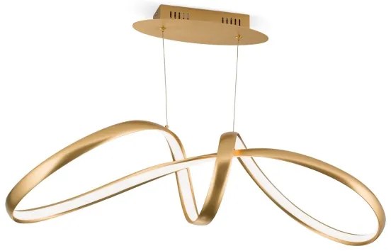 Orion HL 6-1663 - CIRCUS LED/36W/230V állítható fényű arany függeszték