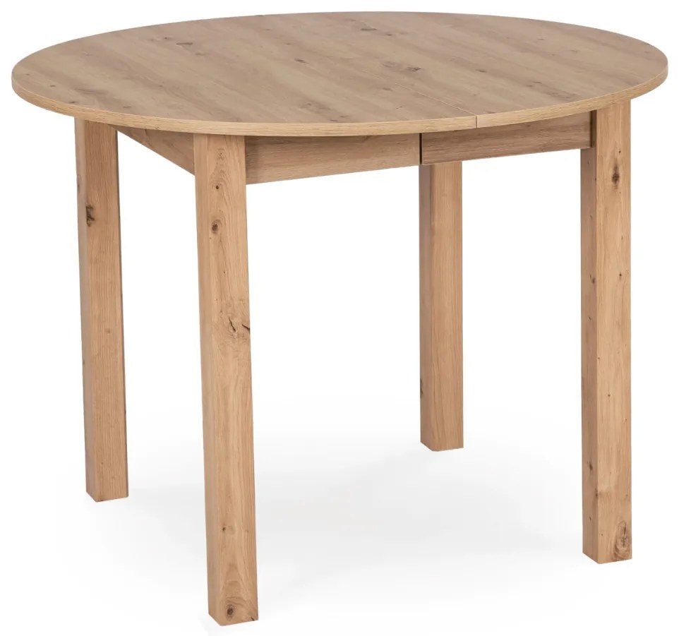 Bővíthető Étkezőasztal Kézműves Riviéra Tölgy Színben. HARRY 102-142 cm