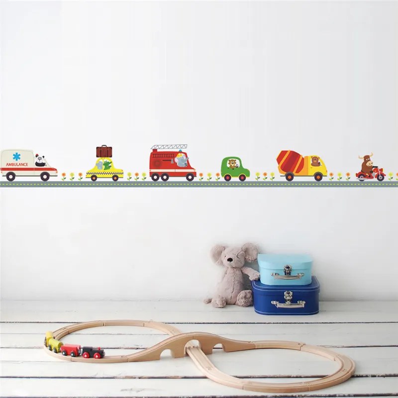 PIPPER | Falmatrica "Út autókkal 3" 200x18 cm