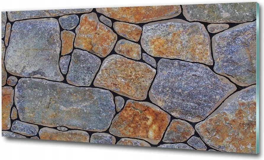 Fotó-üvegkép Színes galaxis 125x50