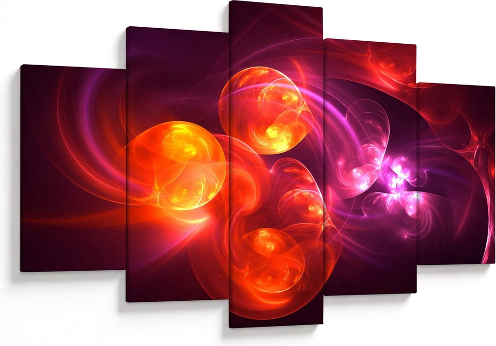Modern absztrakció képe (150x105 cm)