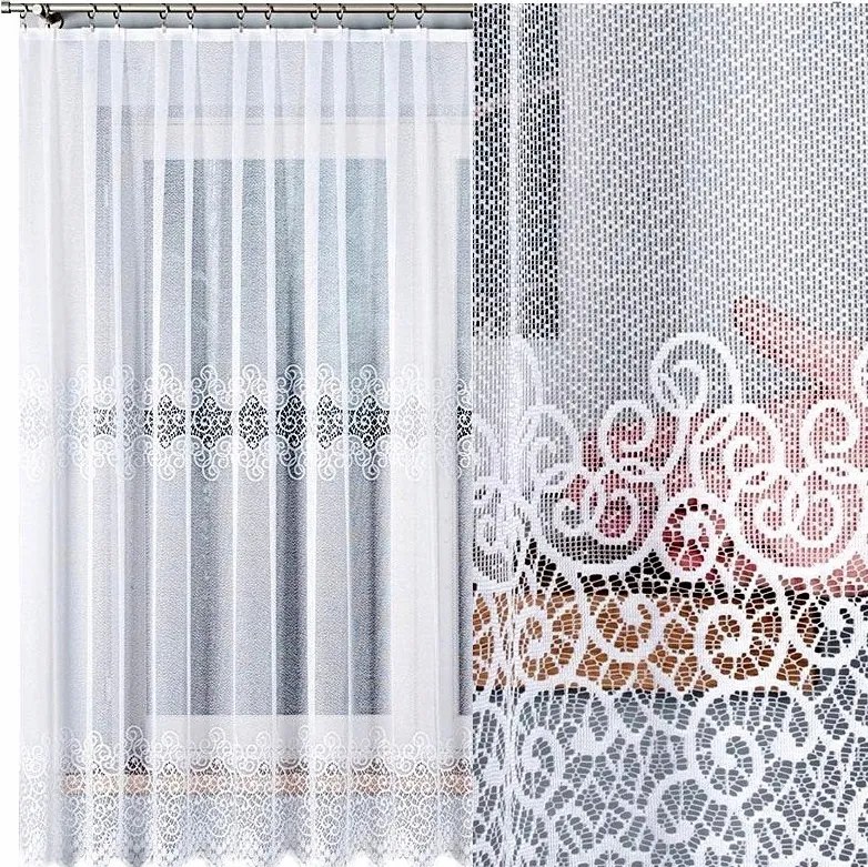 Violetta jacquard függöny 300x180cm egyenes (kész) szegéllyel