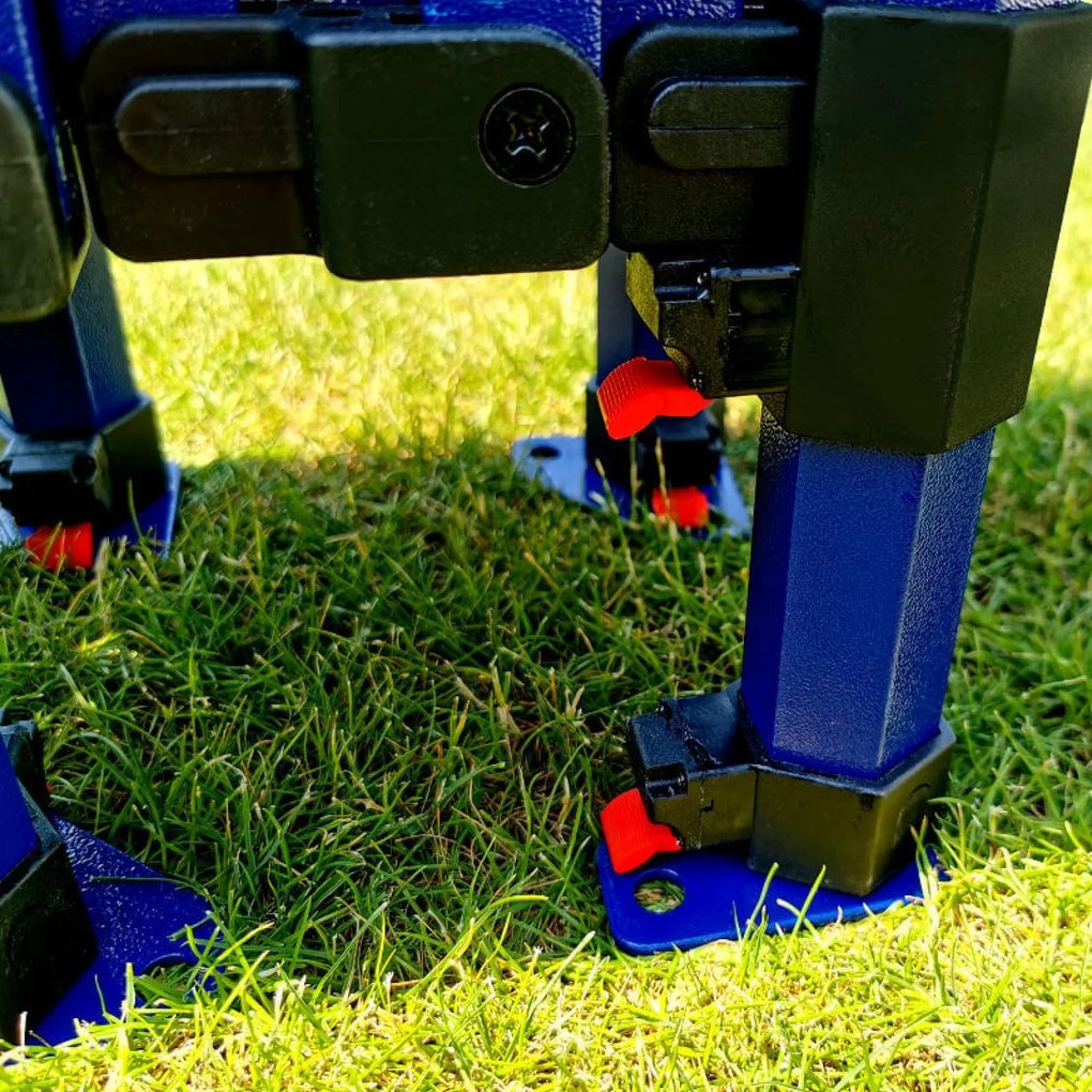 Gyorsan felállítható pavilon 2x3 m (3 fal): Acélos tartósság árusoknak - plusz 3 oldalfal - Zöld