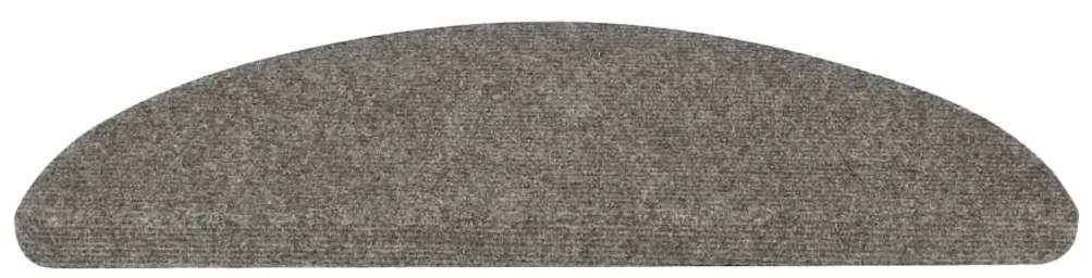 20 db fekete öntapadó lépcsőszőnyeg 56 x 17 x 3 cm