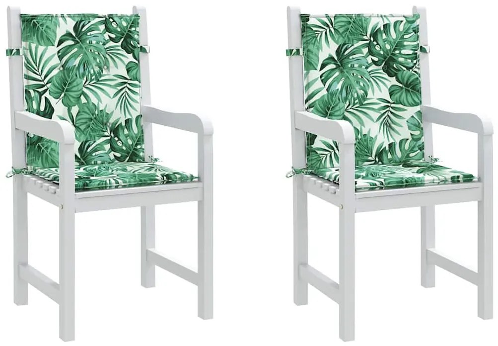 Székpárnák Egyéb 2 pcs Levélminta 100 x 50 x 3 cm Oxford szövet