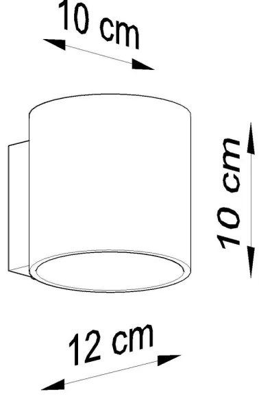 Sollux SL.0211 - Fali lámpa VICI 1xG9/40W/230V üveg/fehér