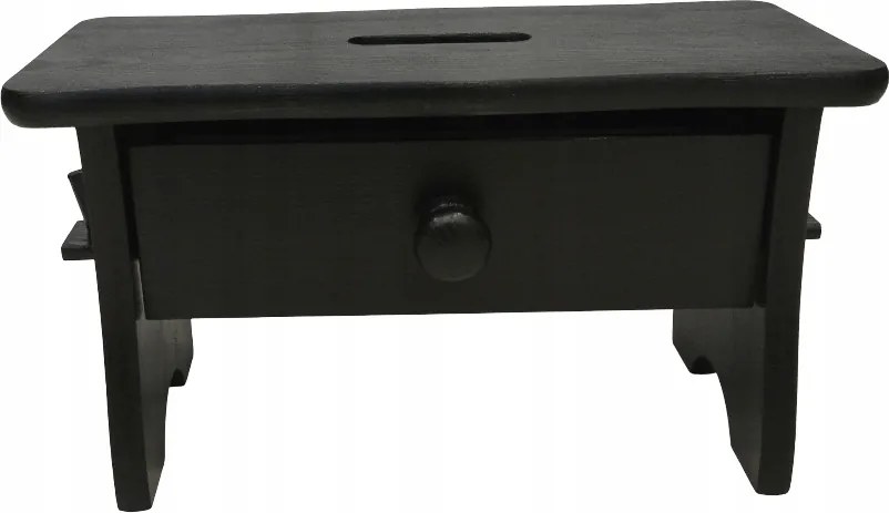 Fekete Szék Fiókkal Zsámoly Zsinór Etetőszék Zsidó Segédeszköz