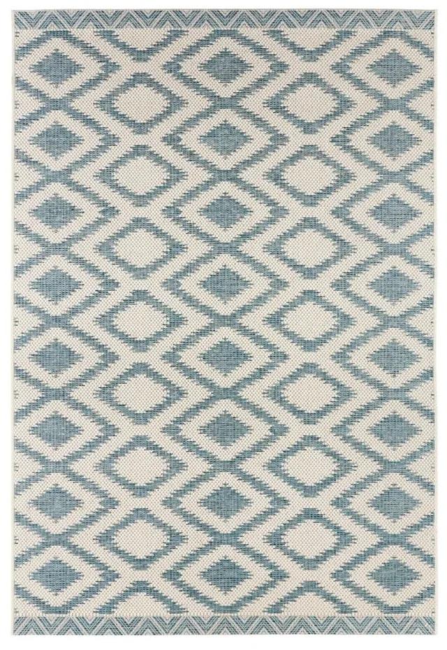 Isle szürke-krémszínű kültéri szőnyeg, 70 x 140 cm - Bougari