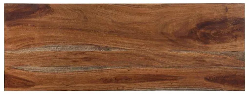 vidaXL pad 110 cm tömör fa akácfa