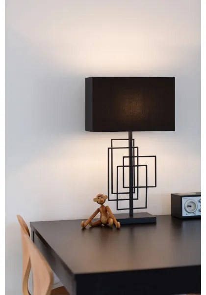 ByRydens 4002040-4002 - PARAGON asztali lámpa 1xE27/5W/230V fekete