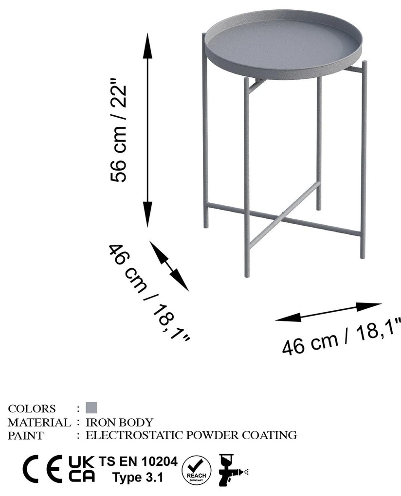 Dohányzóasztal Shb-007-C