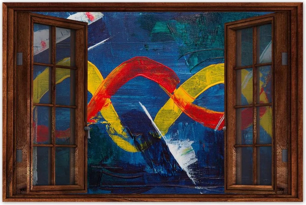 Poszterek 90x60 Absztrakt Hanna