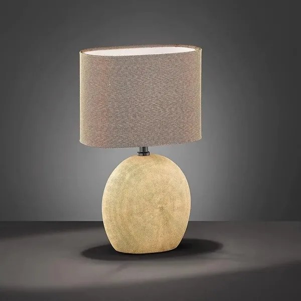 Wofi 845601236000 - Asztali lámpa CARMEN 1xE14/40W/230V bézs