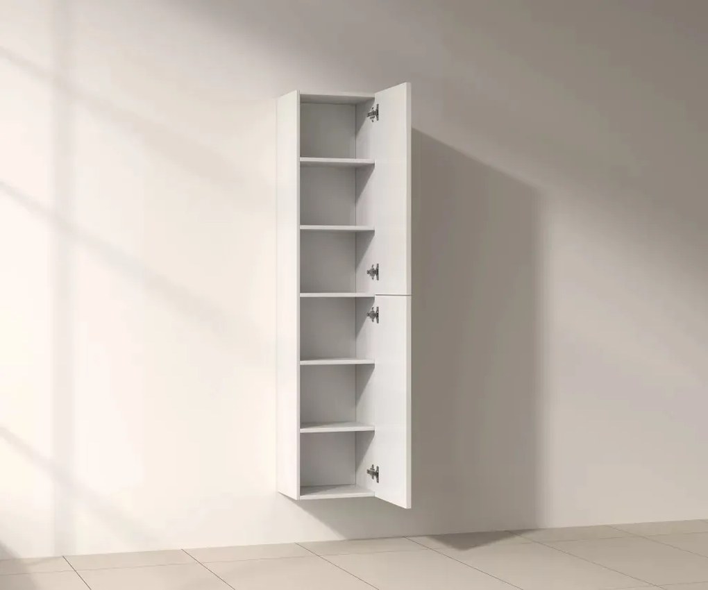 AREZZO design SIERRA oldalszekrény, matt fehér