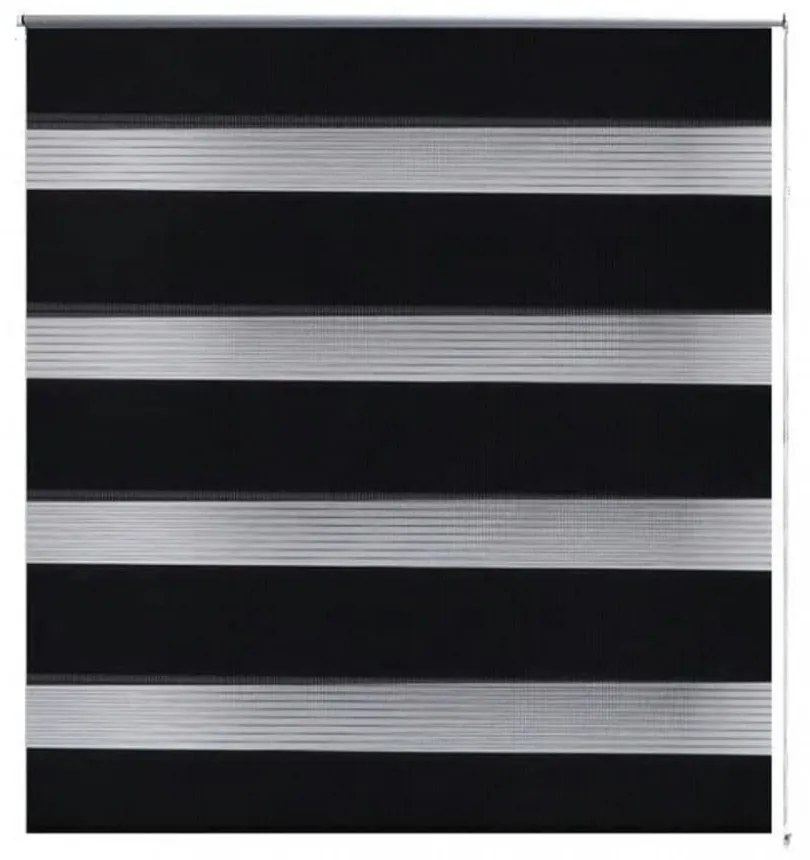 Zebra roló 100 x 175 cm Fekete