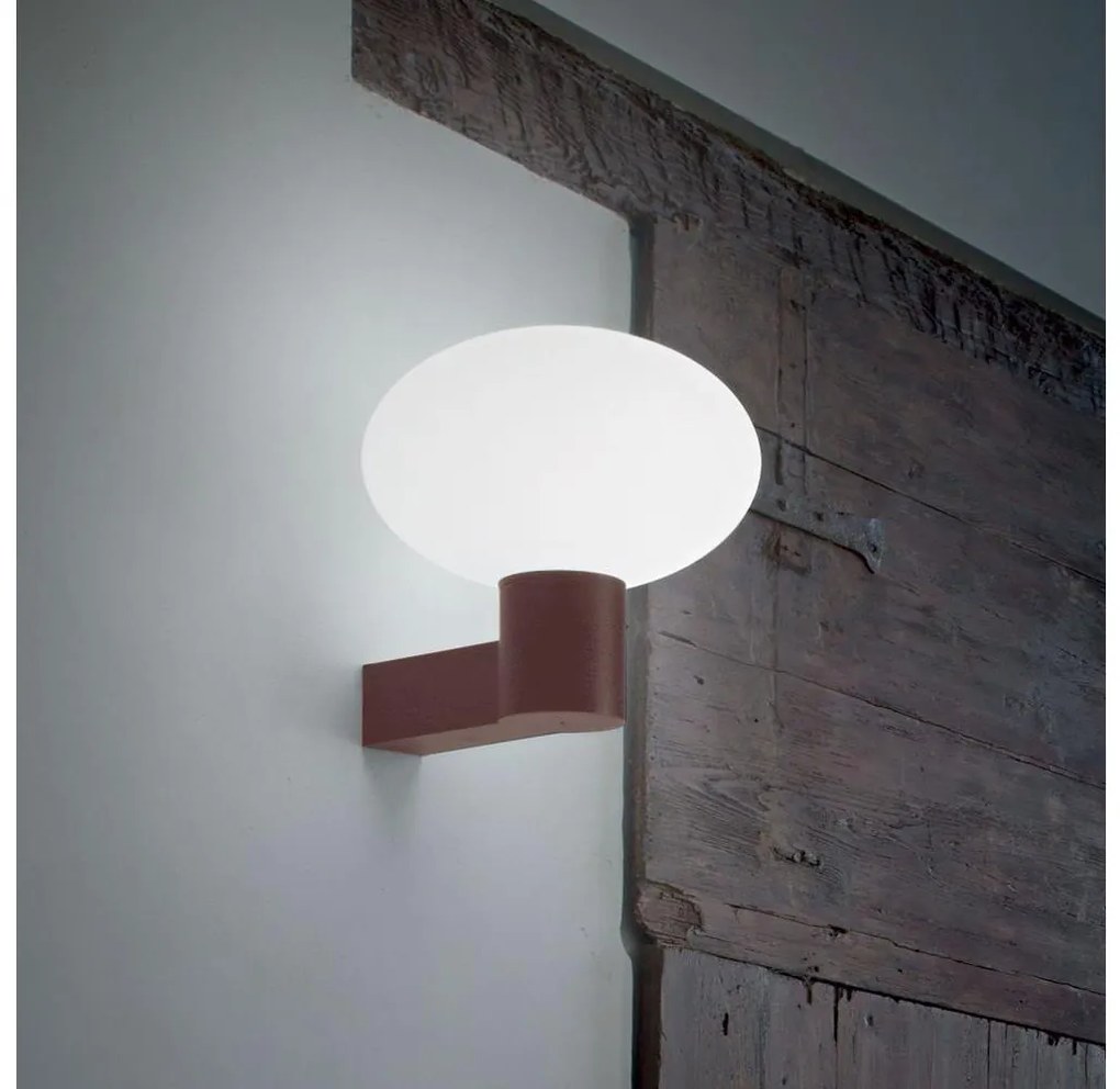 Ideal Lux Ideal Lux - Kültéri fali lámpa CLIO 1xE27/42W/230V IP44 barna ID326788
