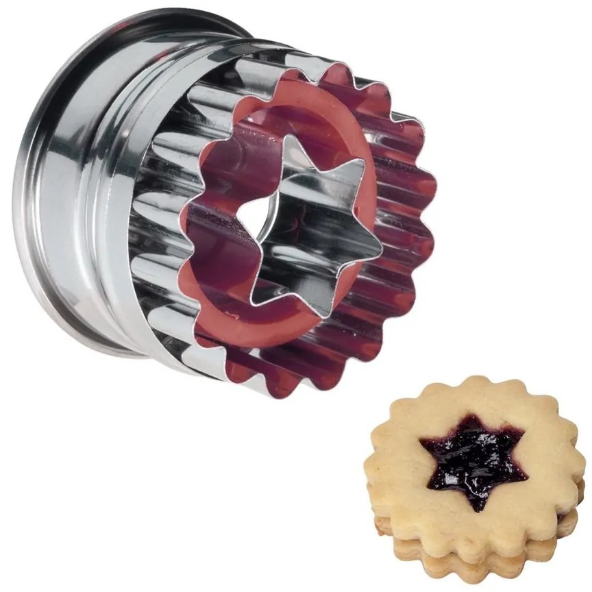 Westmark csillag sütivágó forma linzerhez, 5 cm