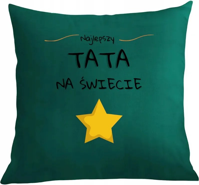 Párna párnahuzat nyomtatás Legjobb apa Ajándék