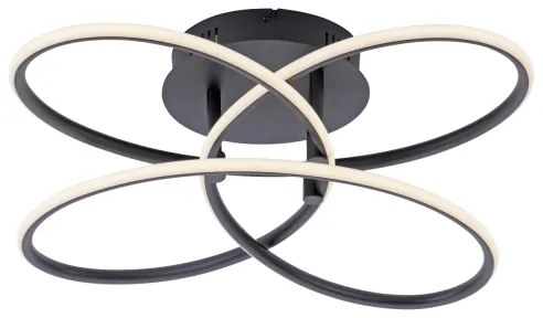 Leuchten Direkt 15660-18 - LED Dimmelhető felületre szerelhető csillár NODE LED/27W/230V