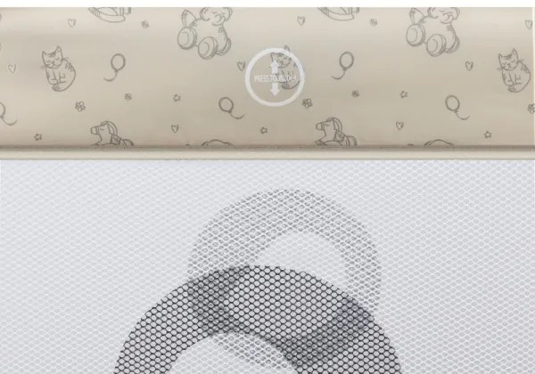 Lionelo - SVEN PLUS utazóágy bézs